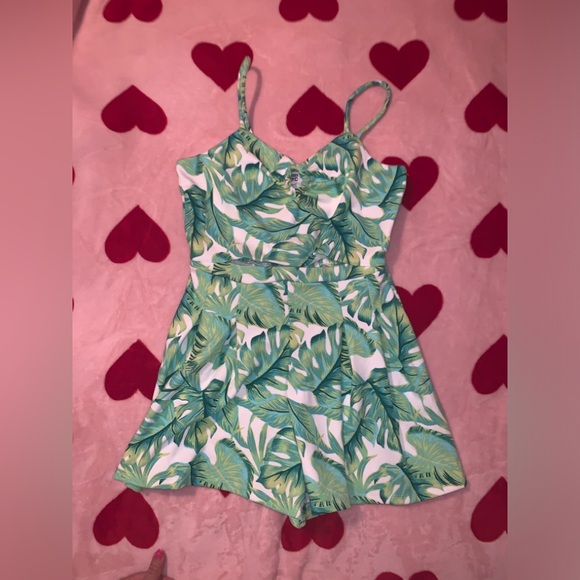 Tropical Print Romper by Madden NYC - Picture 7 of 9